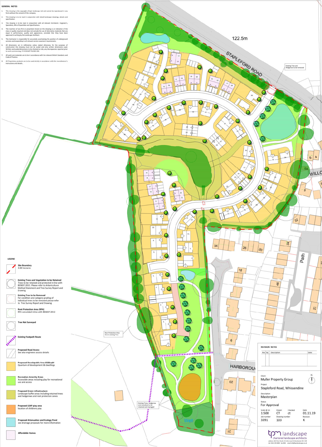 Whissendine-Shropshire-Site Plan