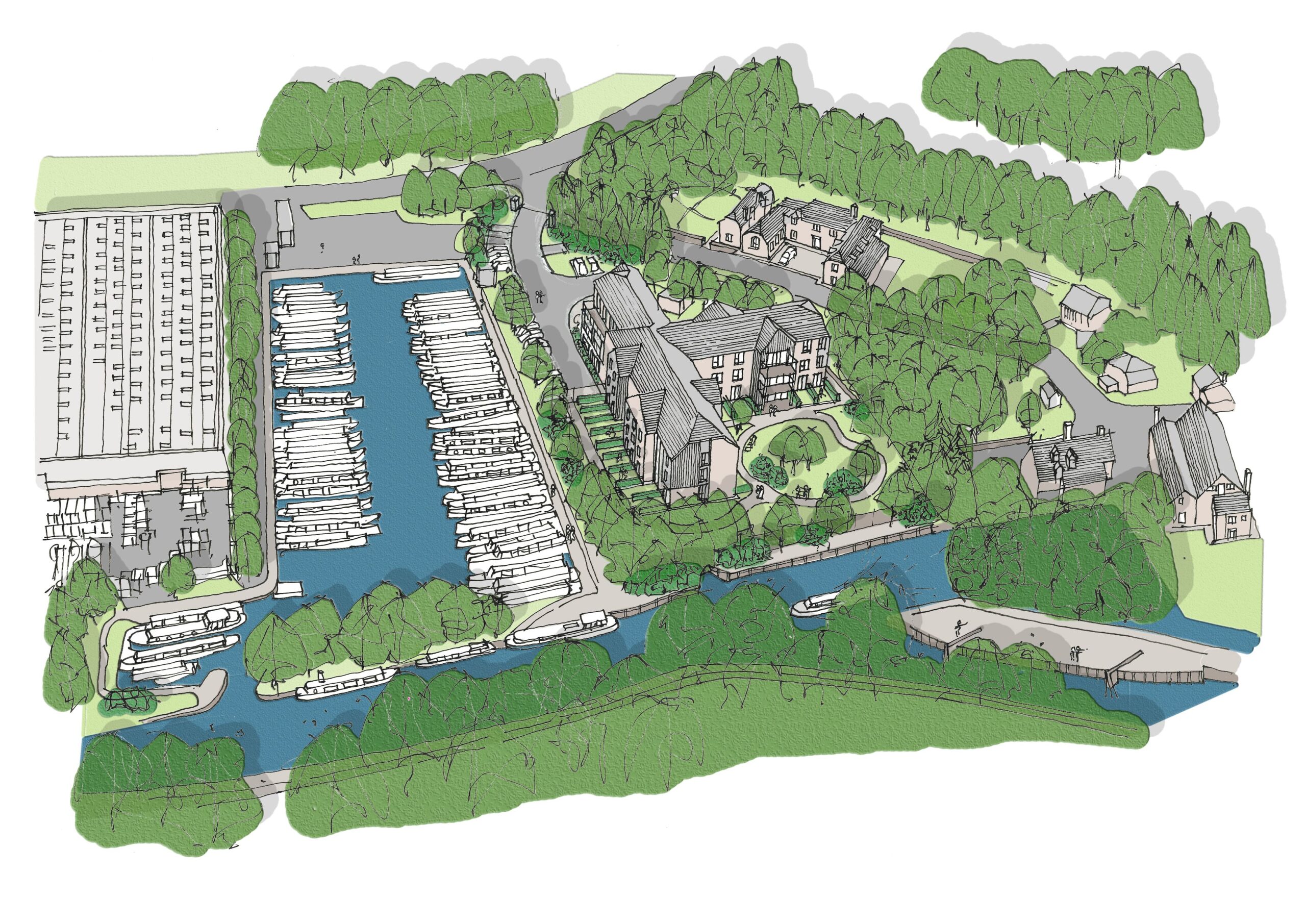 Proposed Indicative Care Home Plan in Newbury