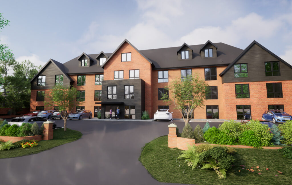 Care Home in Stevenage, Hertfordshire - CGI - Muller Property Group