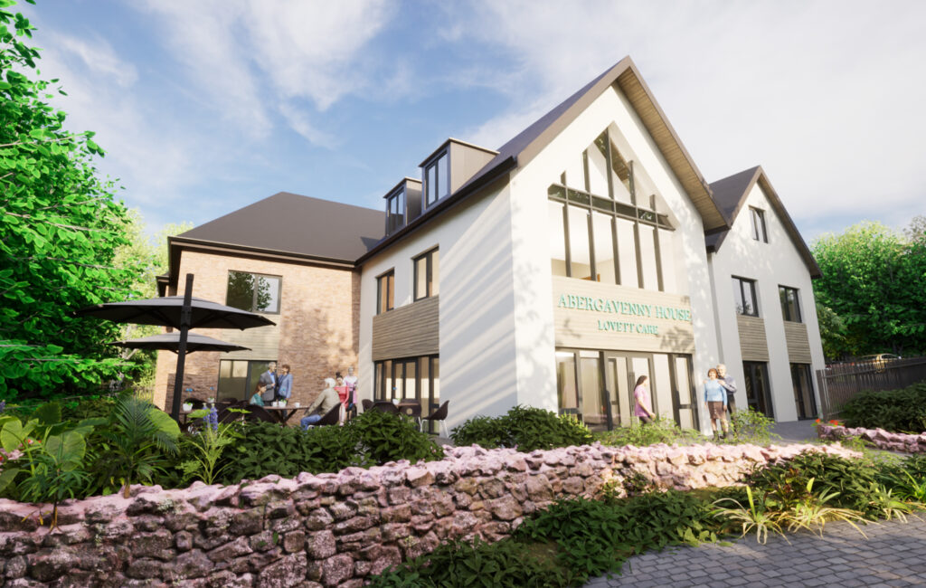 Care Home in Abergavenny, Monmouthshire - CGI