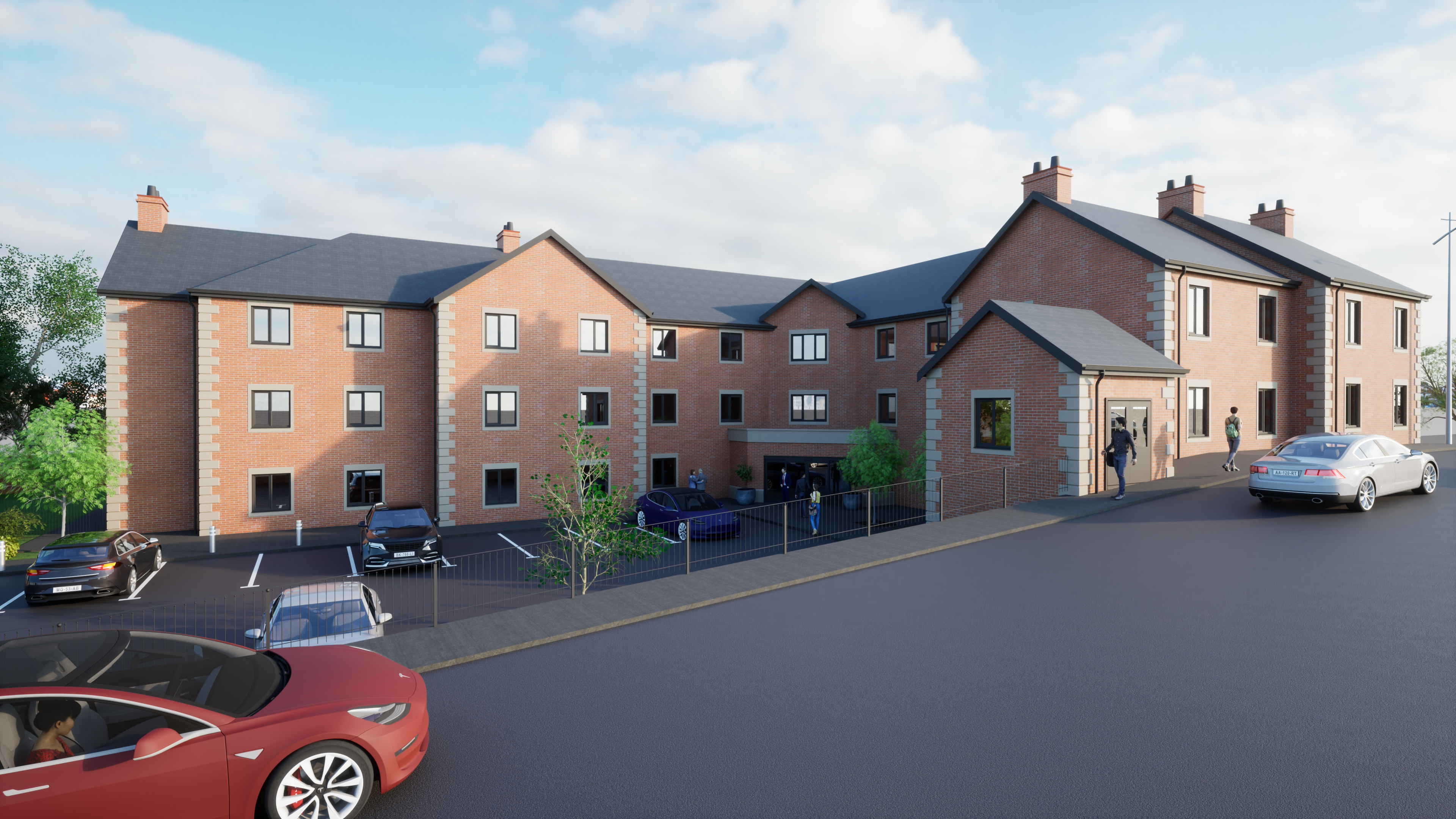 Care Home in Clitheroe, Lancashire - CGI