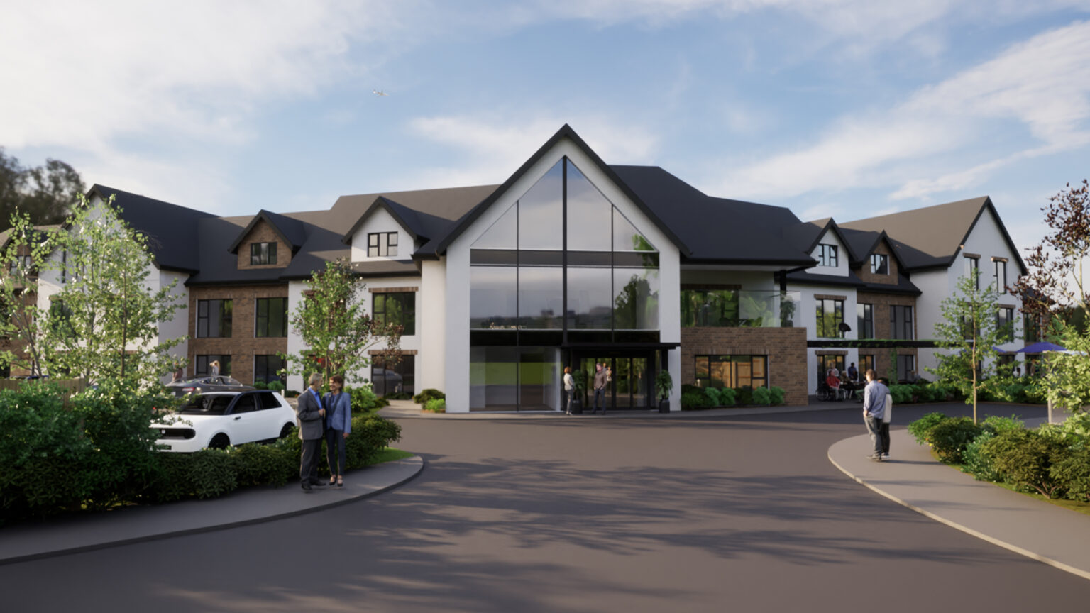 Care Home in Sandy, Bedfordshire - CGI - Muller Property Group