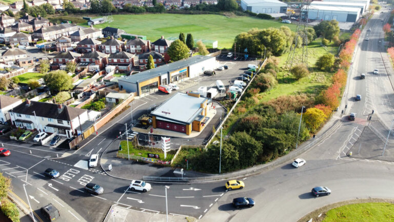 Ariel shot sandyford