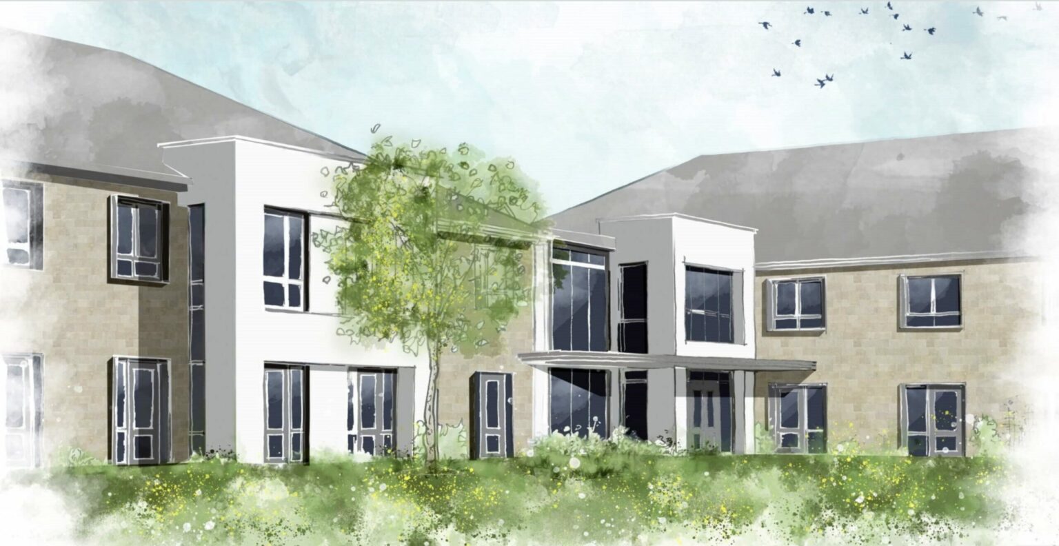 Care Home Sketch scaled