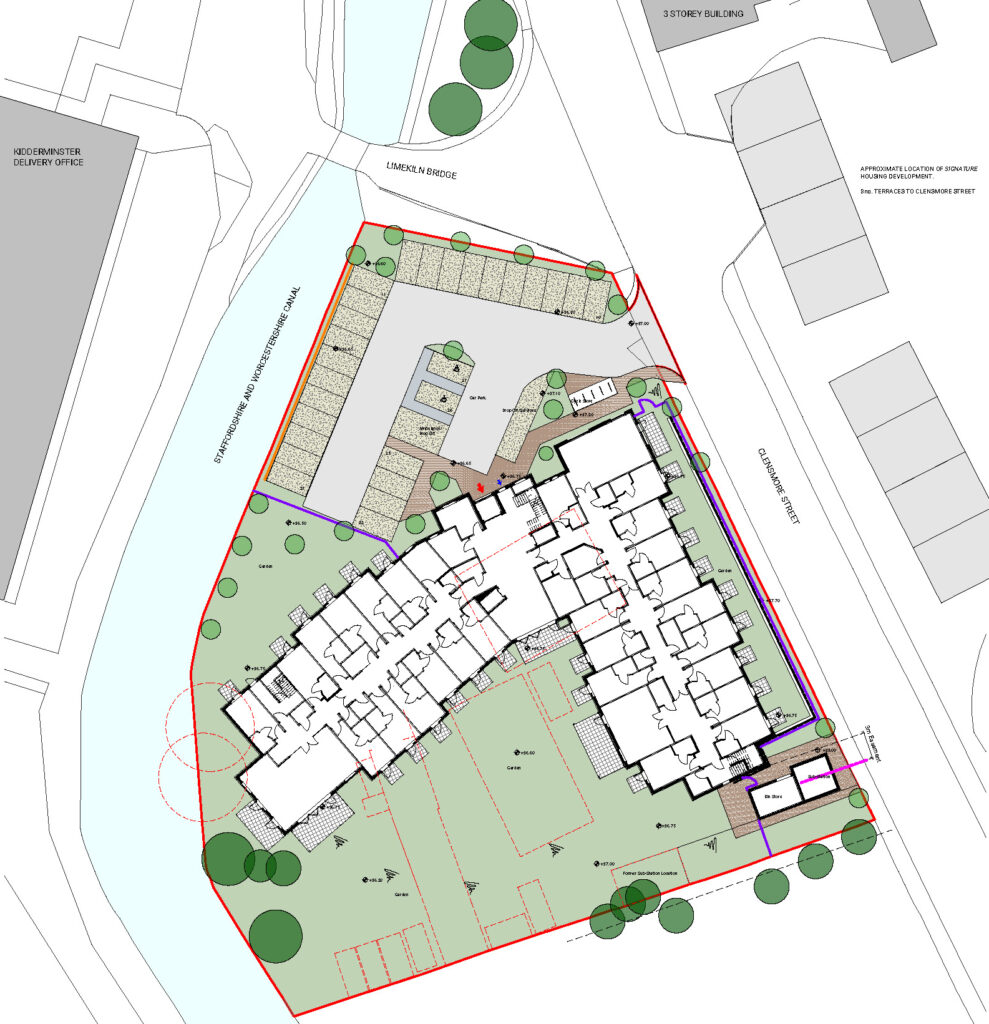 80 bed care home in kidderminster planning