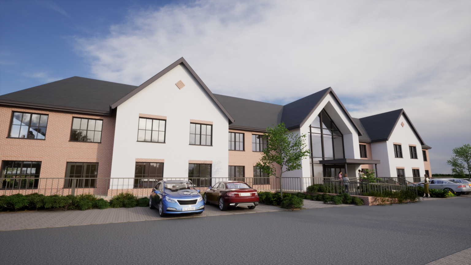 Care Home in Warton, Preston - CGI - Muller Property Group