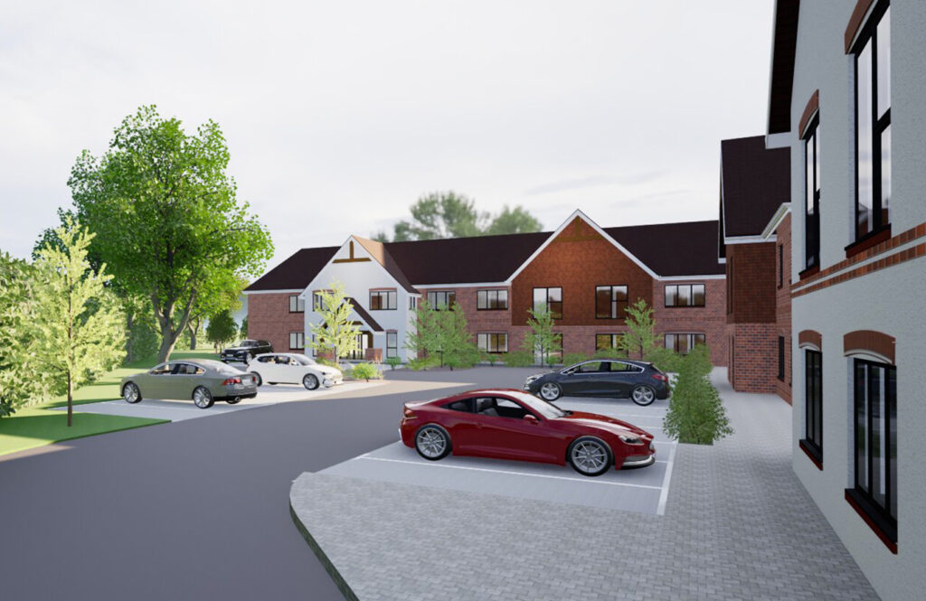Care Home in Hereford, Herefordshire - CGI
