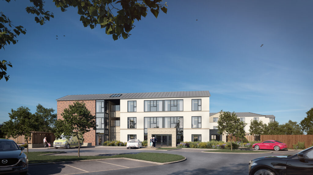 Care Home in Leominster - CGI - Muller Property Group