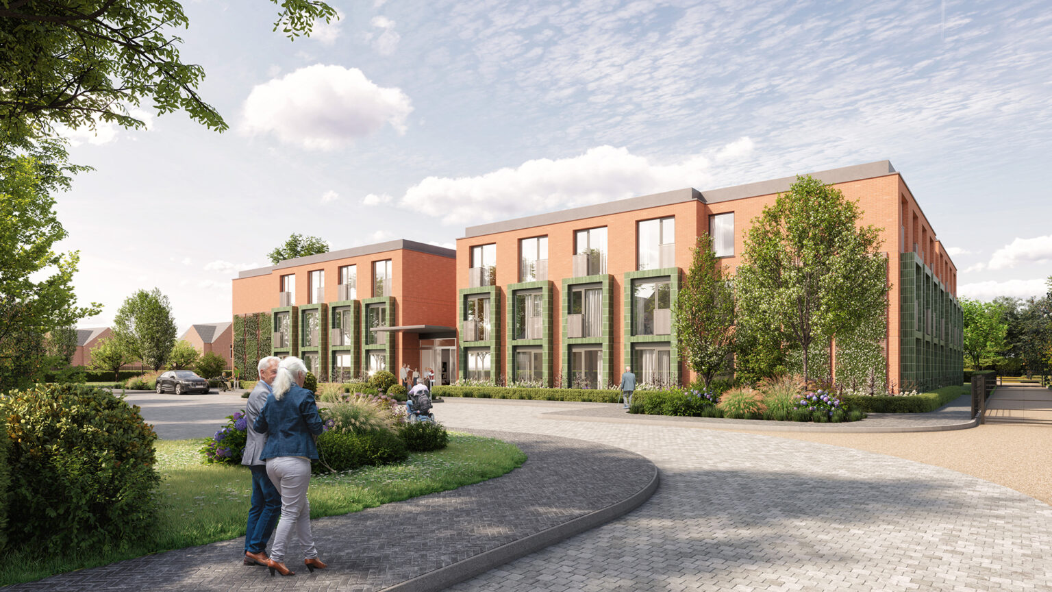 Maylands Park, Nantwich, Care Home, CGI, Muller Property Group