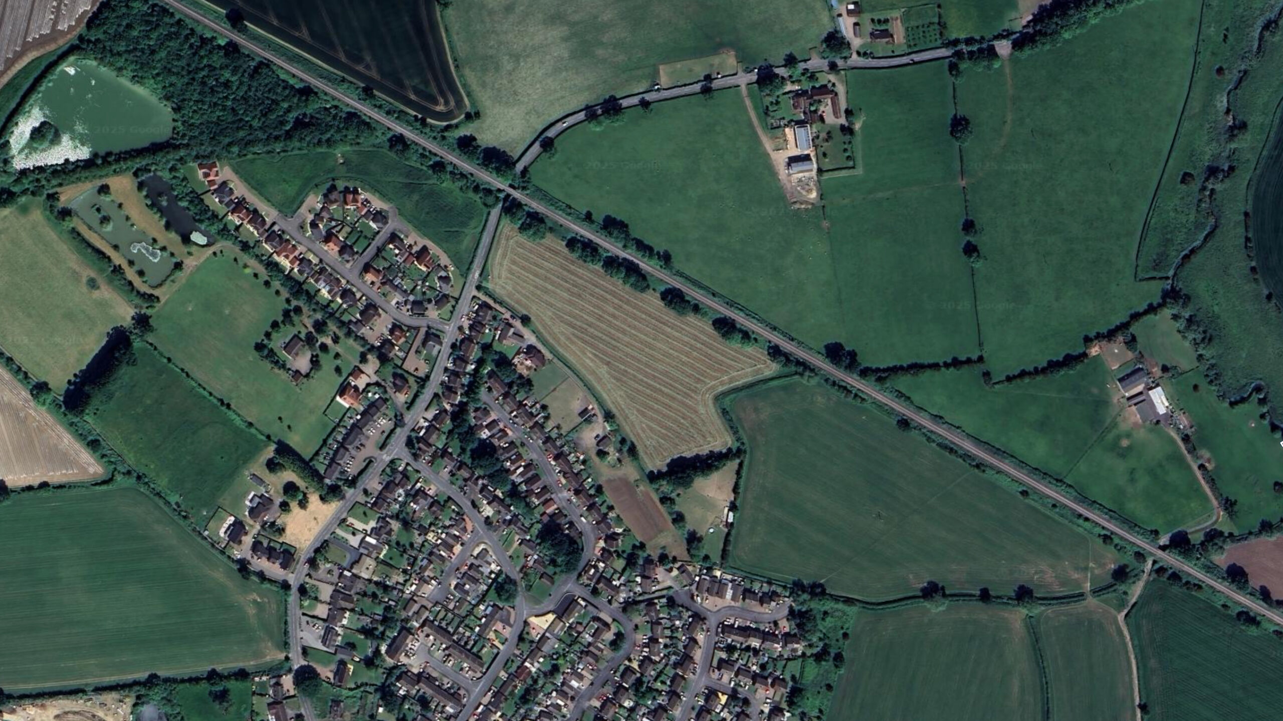 Drakes Broughton, Worcestershire, Aerial View, Muller Property Group