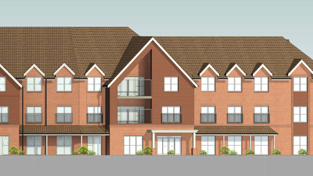 Ash, Surrey, Care Home Development, Elevation, Muller Property Group