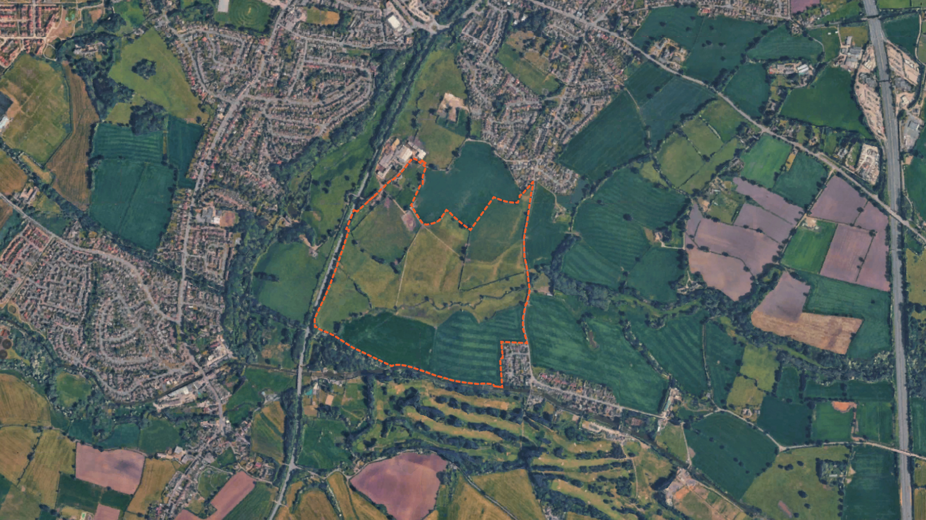 Sandbach Residential Development, Site Location Plan, Muller Property Group