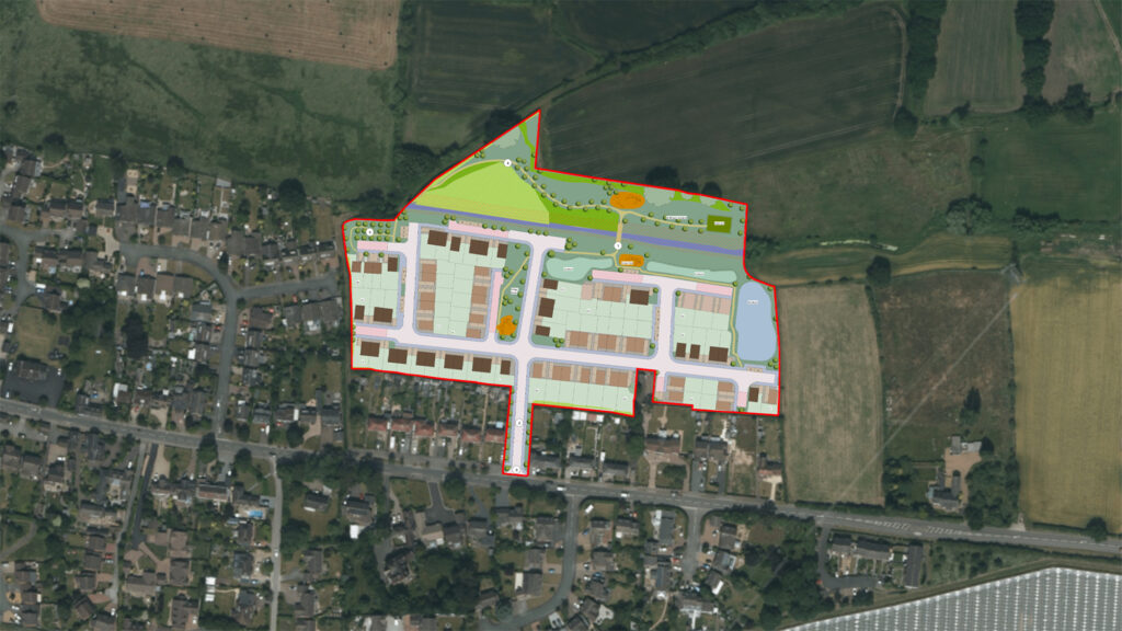 Kings Bromley, Residential Development, Site Layout, Muller Property Group