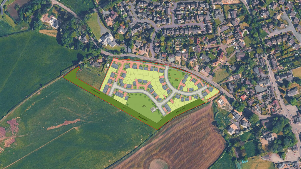 Woore, Shropshire, Residential Development Masterplan_Muller Property Group