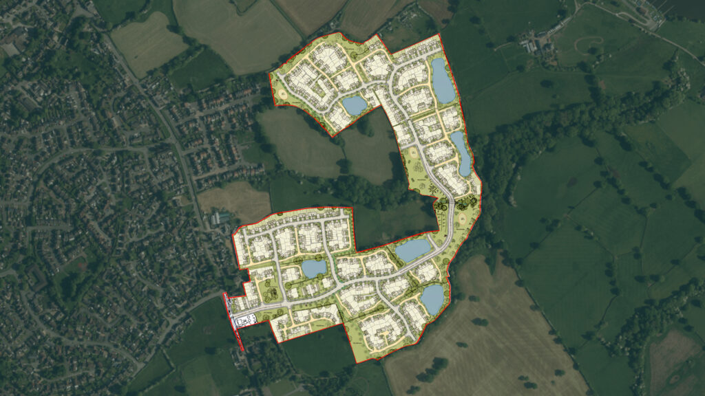 Swanlow Lane, Winsford - Masterplan
