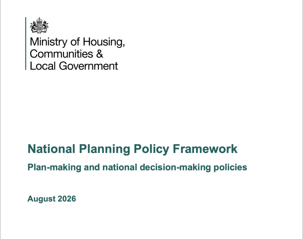 NPPF 2026 changes for landowners