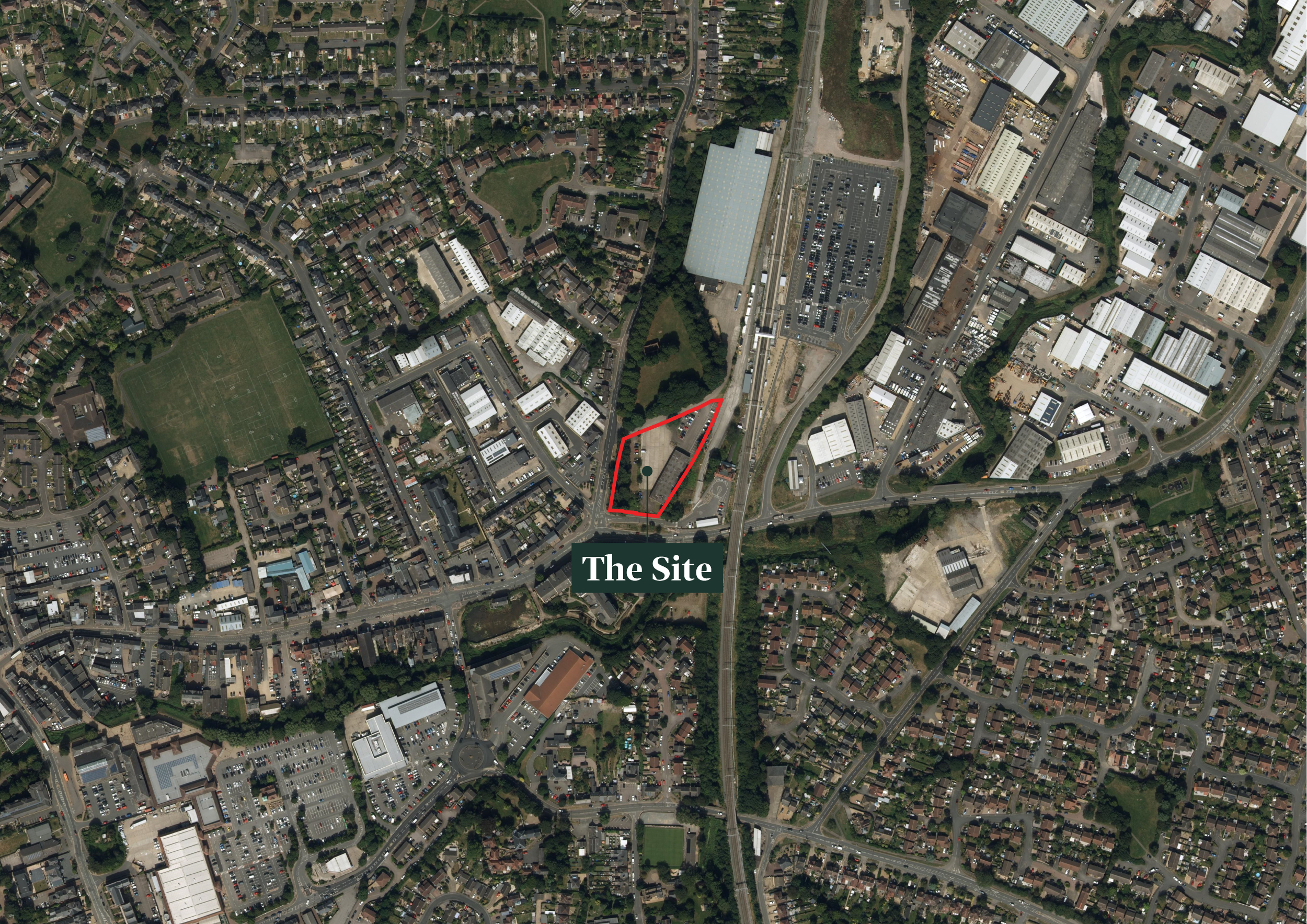 Market Harborough | Care Home Development Opportunity, Site Location Aerial Plan